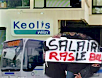 Bus Plessis robinson grève Keolis