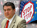 TTIP Singmar Gabriel_Manifestation Hanovre