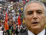 Brésil Michel Temer manifestation